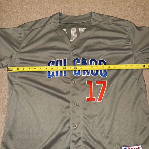 Authentic Collection MLB Chicago Cubs #17 Kris Bryant Jersey Men's Size 52 - Picture 6 of 10